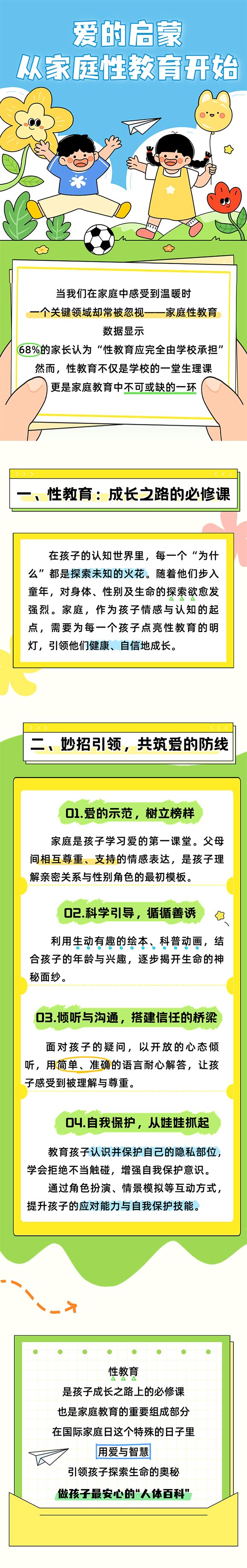 子女教育 | 性教育≠生理课：父母如何用爱浇灌孩子的生命认知
