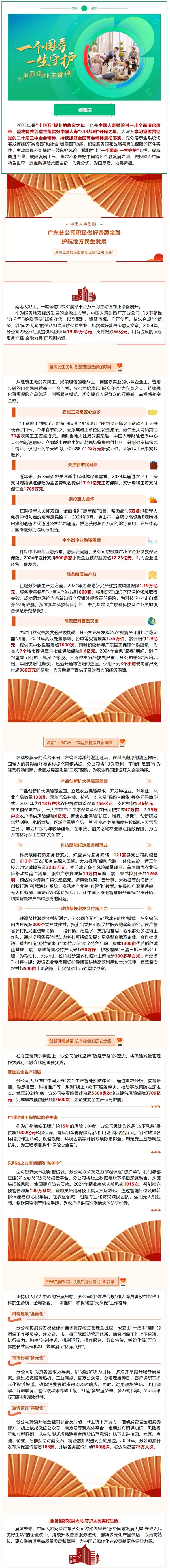 普惠金融｜中国人寿财险广东分公司积极做好普惠金融 护航地方民