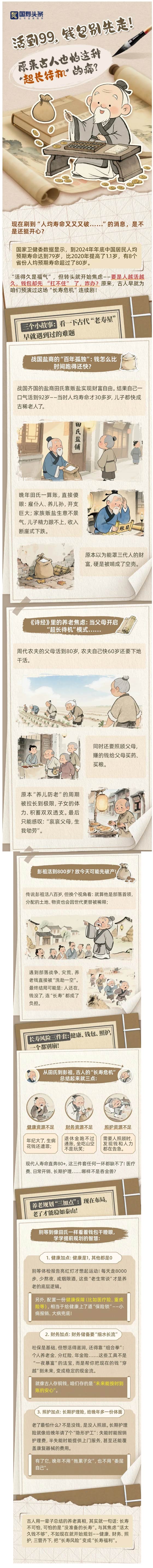 古人的长寿危机对今天养老规划的启示