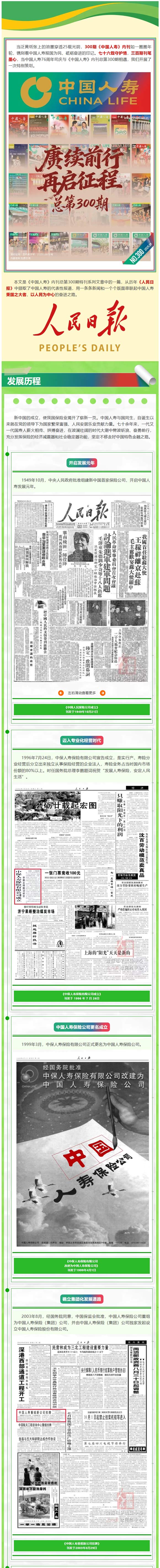 1949-2025 | 《人民日报》里的中国人寿