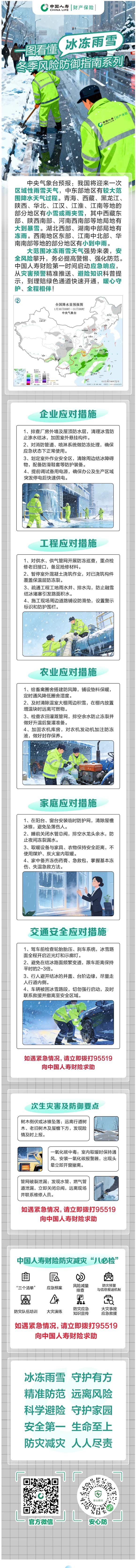 防灾减灾｜冬季风险防御指南系列——冰冻雨雪