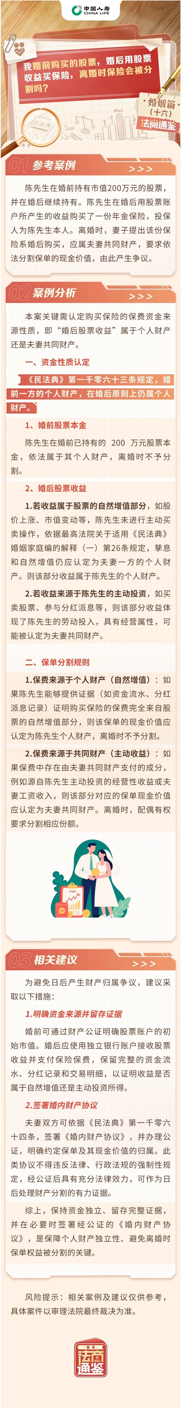 婚后用股票收益买的保险，遇到这种情况怎么办？