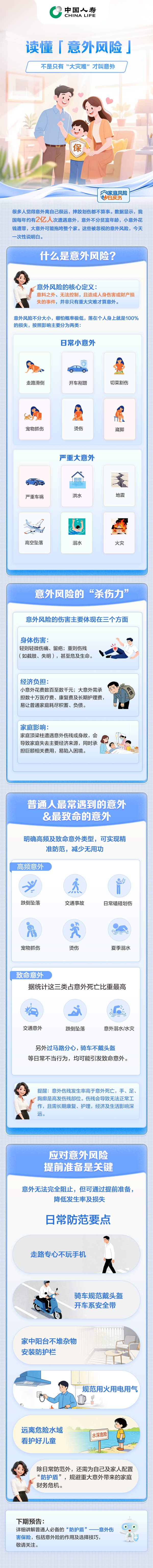 读懂「意外风险」-不是只有“大灾难”才叫意外
